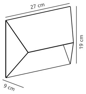 Nordlux - Vonkajšie nástenné svietidlo PONTIO 2xGU10/25W/230V IP54