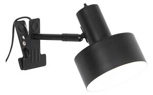 Nordlux - Lampa s klipom MATIS 1xE27/15W/230V čierna