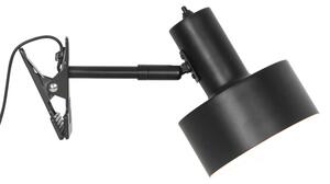 Nordlux - Lampa s klipom MATIS 1xE27/15W/230V čierna