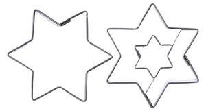 Vykrajovačka hviezda 2 ks