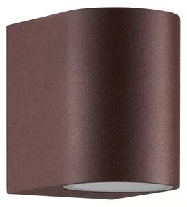 Nordlux - Vonkajšie nástenné svietidlo DION 1xGU10/25W/230V IP44 rezavá