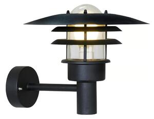 Nordlux - Vonkajšie nástenné svietidlo LONSTRUP 1xE27/60W/230V IP44 čierna