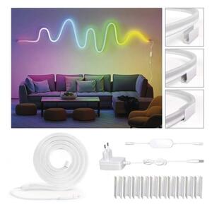 RGBIC LED Stmievateľný pásik GoSmart LED/24W/230V 3 m Wi-Fi Tuya