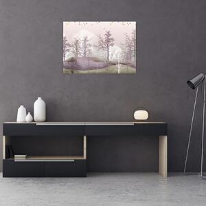 Obraz lesa (70x50 cm)