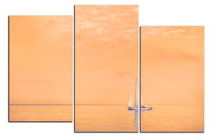 Obraz na plátne - Plachetnica na mori 1248FD (150x100 cm)