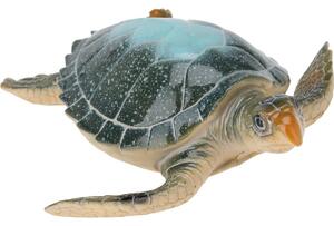 Nástenná dekorácia Korytnačka zelená, polyresin, 21 x 7 x 21,5 cm