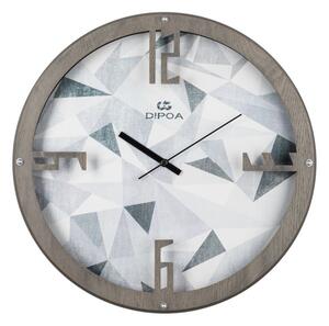Nástenné hodiny DIPOA sivá, ⌀ 40 cm