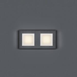 BANKAMP Ino stropné LED svietidlo 2-pl. antracit