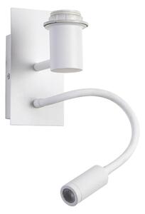 Brilagi - LED Flexibilná nástenná lampa NUBILA 1xE27/25W/230V + LED/3W biela