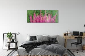 Sklenený obraz kvety vresy 140x70 cm 2 Prívesky