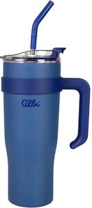 Albi Nehrdzavejúci termohrnček XXL 1200 ml, modrá