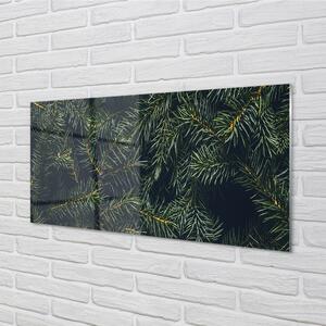 Nástenný panel  Vianočný strom vetvičky 100x50 cm