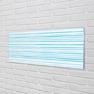 Sklenený obraz modré pruhy 140x70 cm 2 Prívesky