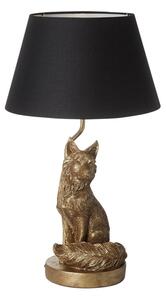 Endon 106796 - Stolná lampa FOX 1xE14/6W/230V čierna/mosadz