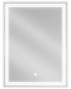 Mexen Taco, LED kúpeľňové zrkadlo s podsvietením 60x80 cm, 6000K, ochrana proti zahmlievaniu, 9805-060-080-611-00