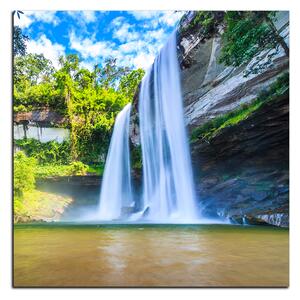 Obraz na plátne - Huai Luang vodopád - štvorec 3228A (50x50 cm)