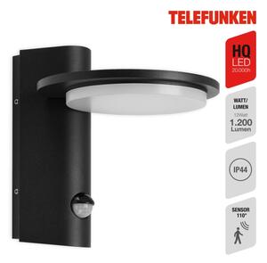 Telefunken 312505TF-LED Vonkajšie nástenné svietidlo so senzorom LED/10W/230V IP44