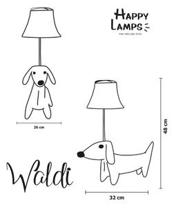 Happy Lamps - LED Detská stolná lampa WALDI LED/5,4W/230V jazvečík