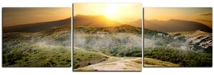 Obraz na plátne - Krásne hory - panoráma 5216D (90x30 cm)
