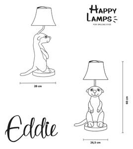 Happy Lamps - LED Detská stolná lampa EDDIE LED/5,4W/230V surikata