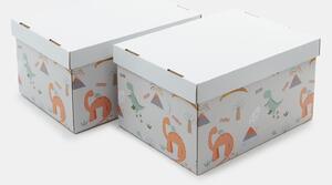 Sinsay - Úložné boxy 2 ks - svetlozelená
