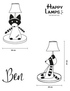 Happy Lamps - LED Detská stolná lampa BEN LED/5,4W/230V medvedík čistotný