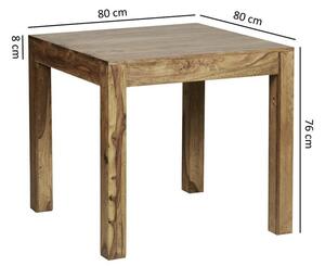 Jedálenský Stôl Mumbai Masív Š:80cm