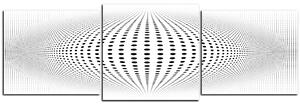 Obraz na plátne - Abstraktná geometrická sfera - panoráma 5218D (90x30 cm)