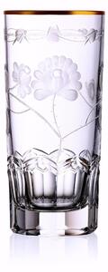 Bohemia Crystal Ručne brúsené poháre na vodu a nealko 350ml (set 2ks)