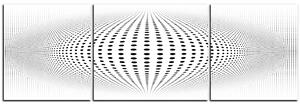 Obraz na plátne - Abstraktná geometrická sfera - panoráma 5218C (90x30 cm)