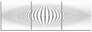 Obraz na plátne - Abstraktná geometrická sfera - panoráma 5218B (150x50 cm)