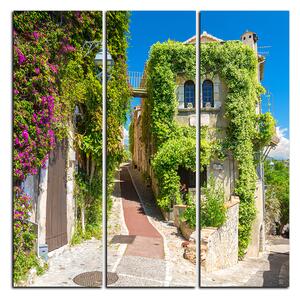 Obraz na plátne - Krásna architektúra v Provence - štvorec 3236B (75x75 cm)