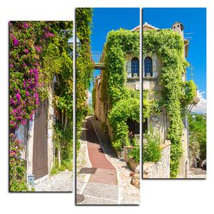 Obraz na plátne - Krásna architektúra v Provence - štvorec 3236C (75x75 cm)
