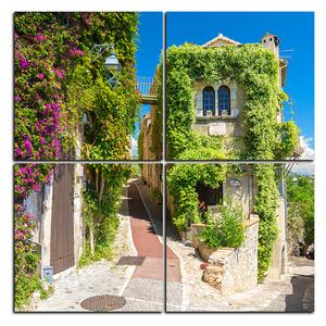 Obraz na plátne - Krásna architektúra v Provence - štvorec 3236E (60x60 cm)