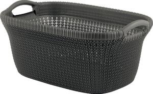 Curver Kôš na čistú bielizeň KNIT 40l hnedý