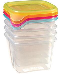 Curver Set 4 FreshandGO 0.45l dózy