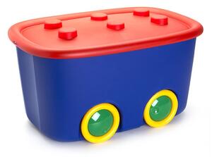 KIS Funny box L červený, modrý, 46l