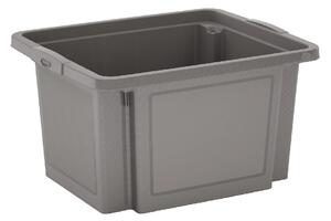 KIS H Box S, 23Lt, 42x35x23 cm Farba: Šedá, Veľkosť: S