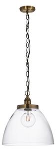 Endon 102926 - Luster na reťazi HANSEN 1xE27/10W/230V mosadz