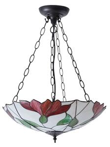 Endon 70946 - Luster na retiazke Tiffany BOTANICA 3xE27/60W/230V priemer 45 cm