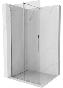 Mexen Velar posúvacie sprchové dvere Walk-in 100 cm, Priehľadné, Chrómová - 871-100-000-03-01