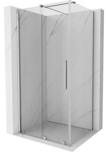 Mexen Velar sprchovací kút posuvný 120 x 90 cm, transparentný, chróm - 871-120-090-01-01