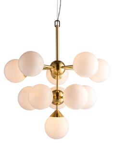 Endon 76500 - Luster na lanku OSCAR 11xG9/18W/230V mosadz