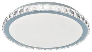 RABALUX 2420 Cressida stropné svietidlo LED D405mm 24W/1720lm 4000K chrómová, biela. starlight efekt