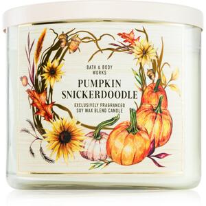 Bath & Body Works Pumpkin Snickerdoodle vonná sviečka 411 g