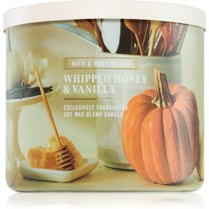 Bath & Body Works Whipped Honey & Vanilla vonná sviečka 411 g