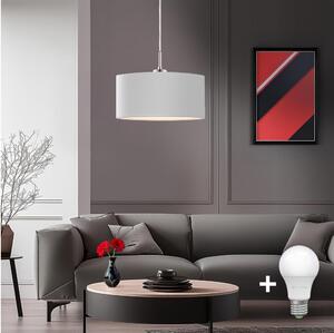 Eglo - LED luster na lanku TUNJA 1xE27/60W/230V biela