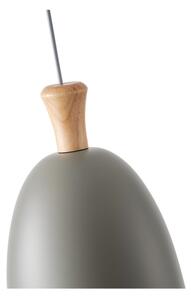 Luster na lanku 1xE27/15W/230V šedá pr. 23 cm
