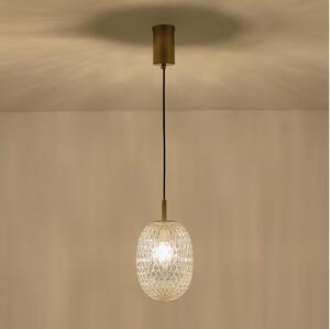 Luster na lanku 1xE14/25W/230V číra pr. 15 cm