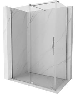 Mexen Velar sprchová kabína, posuvné dvere 140 x 85 cm, Priehľadné, Chrómová - 871-140-085-01-01